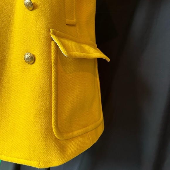 J. Crew Stadium Cloth by Nello Gori Double Breasted Women’s Topcoat. Size 10. - Picture 15 of 16